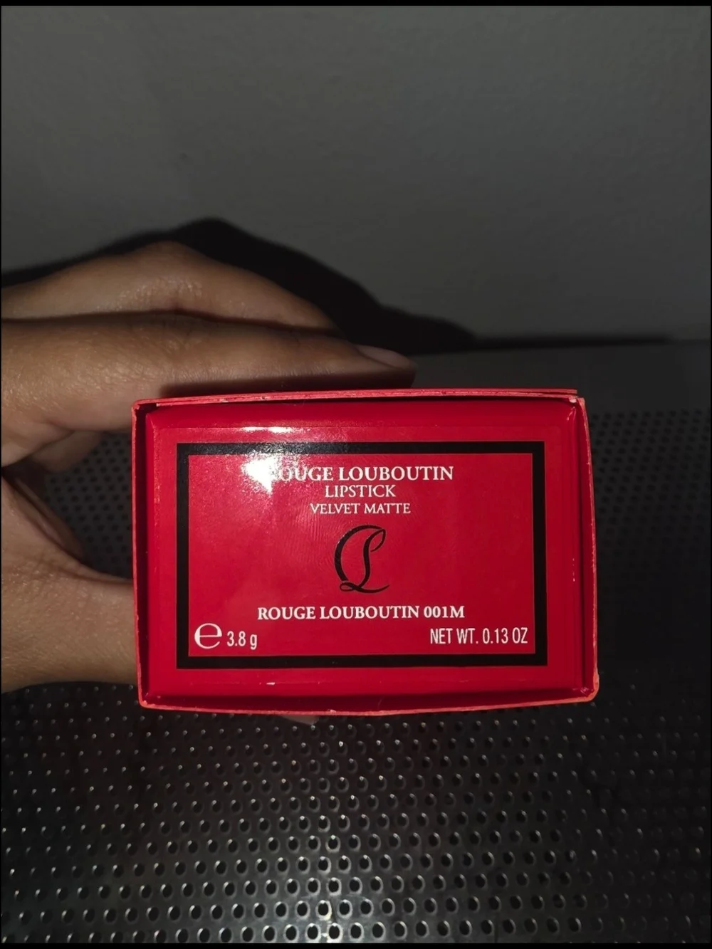 Christian Louboutin Rouge Louboutin 001M Velvet Matte Lipstick